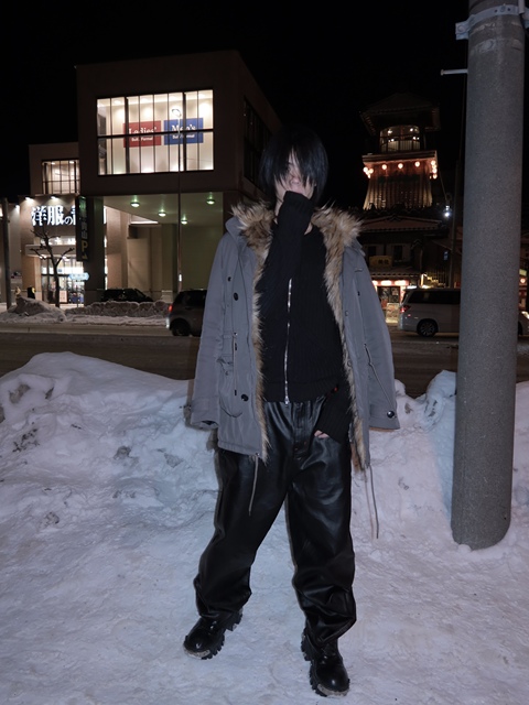 FAUX FUR WINDPROOF JACKET image 10