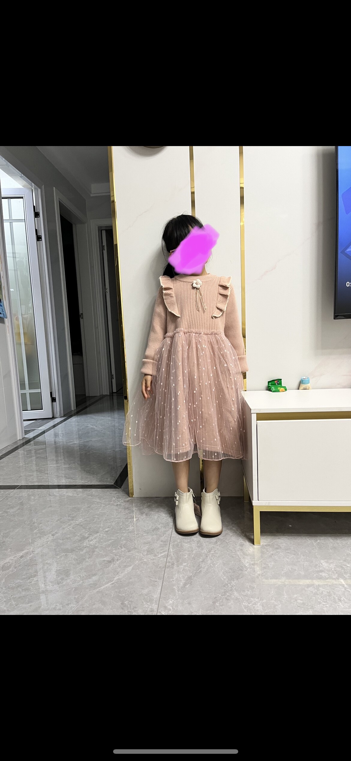 Customer photo for Pink, 130cm