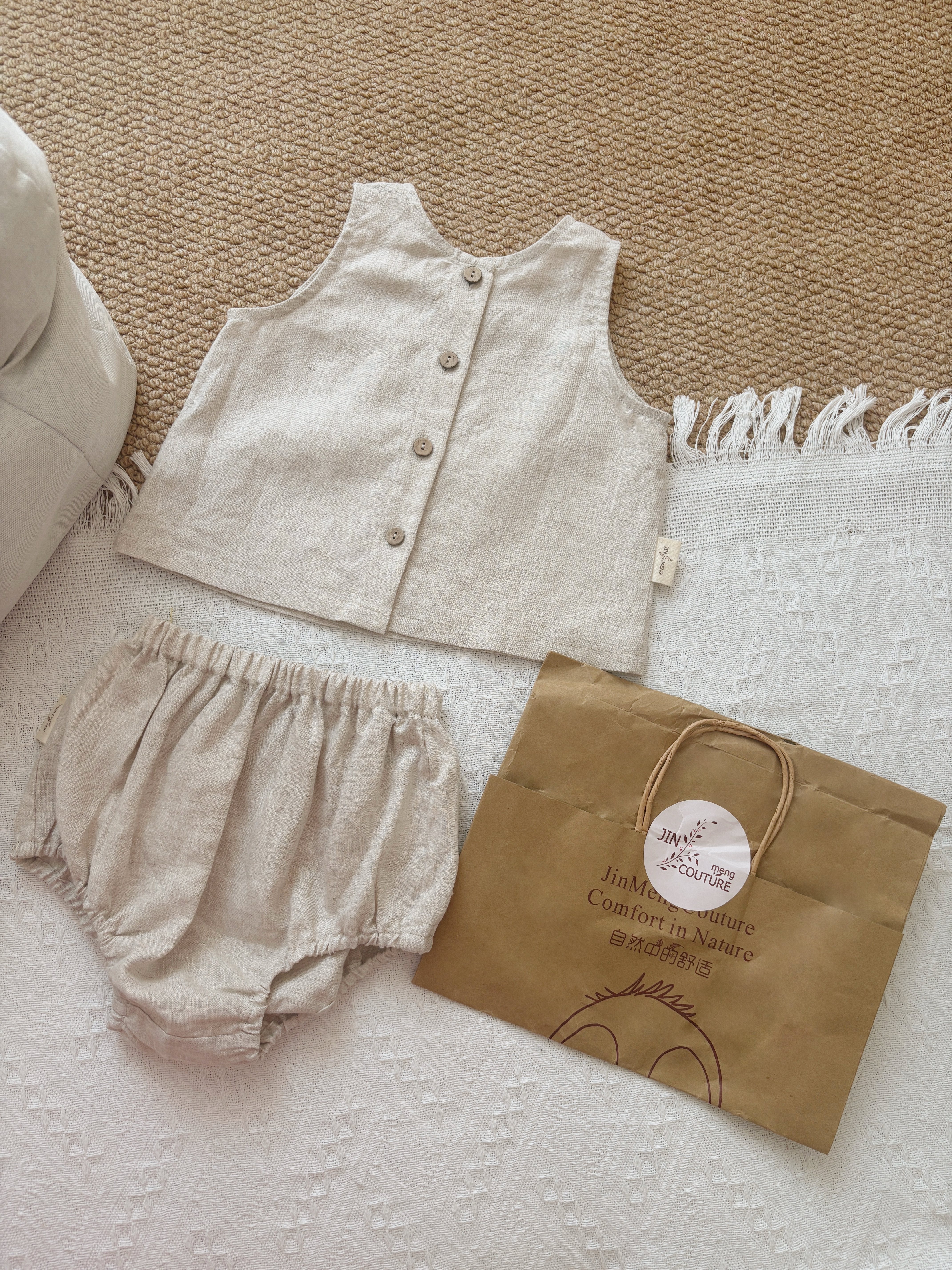 Customer photo for Linen Set, 80cm