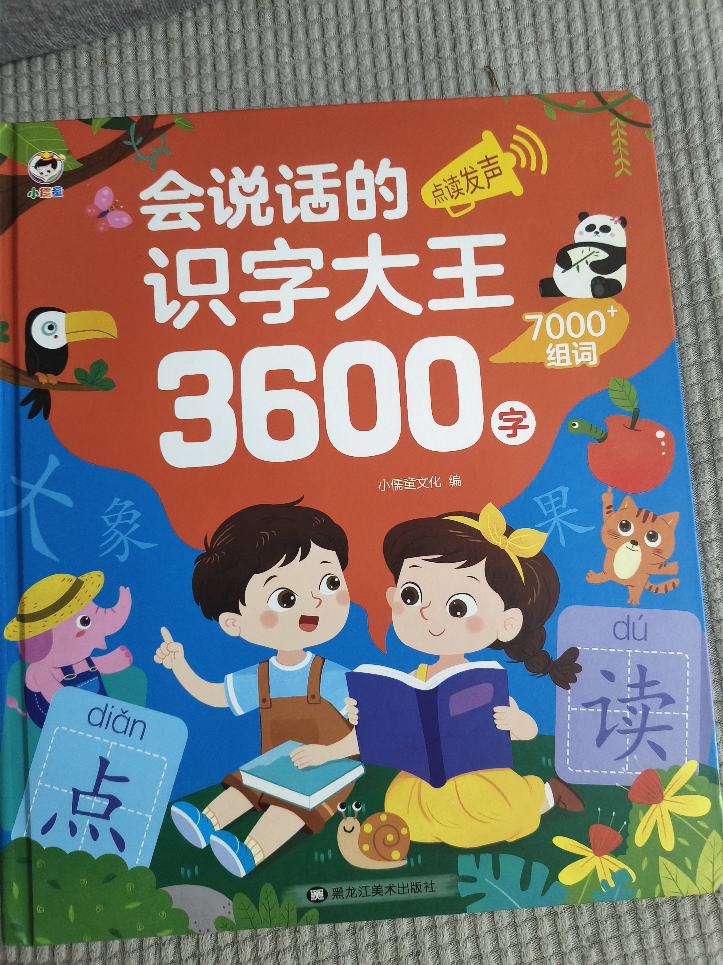 会说话的识字大王3600字3-6岁有声早教识字书学前汉字认知启蒙书-Taobao