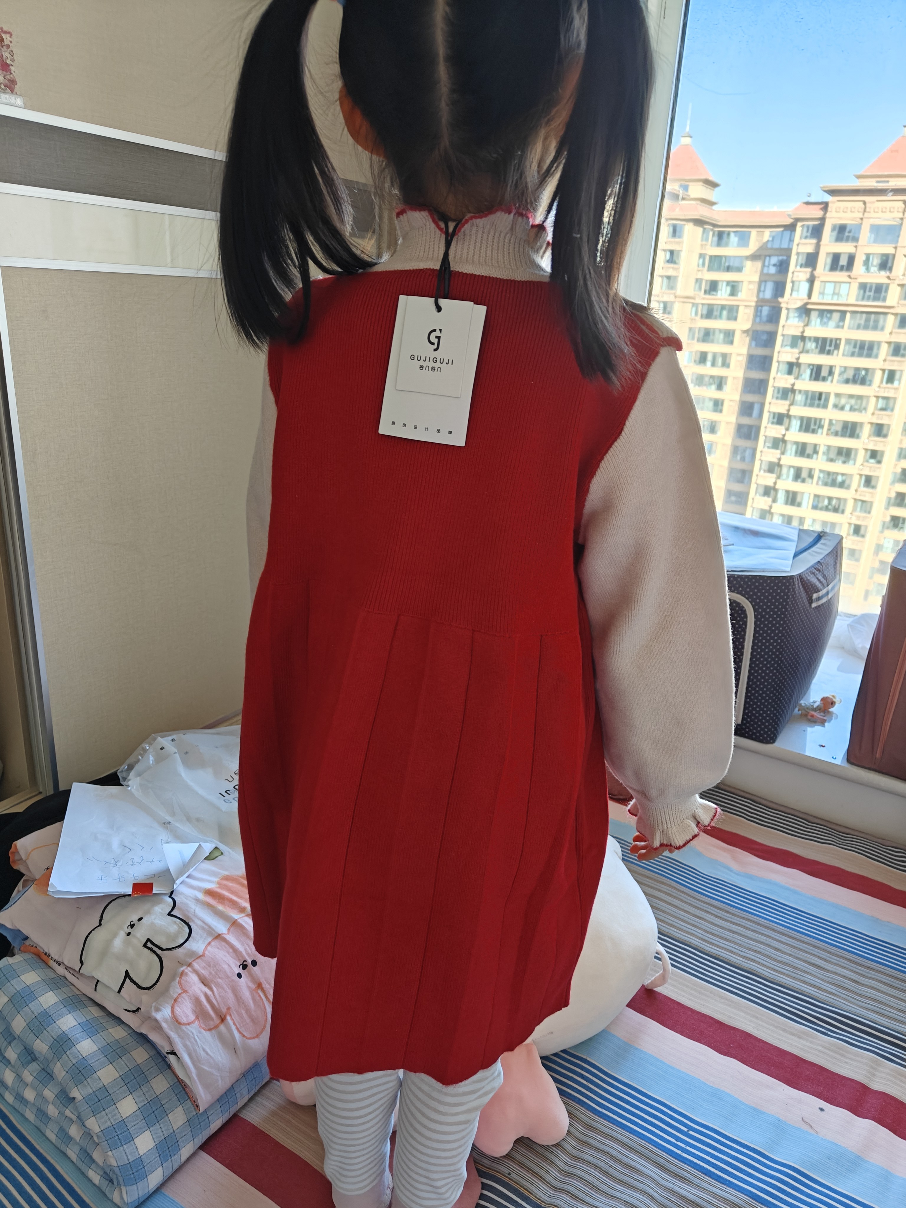 Customer photo for Red, 130cm