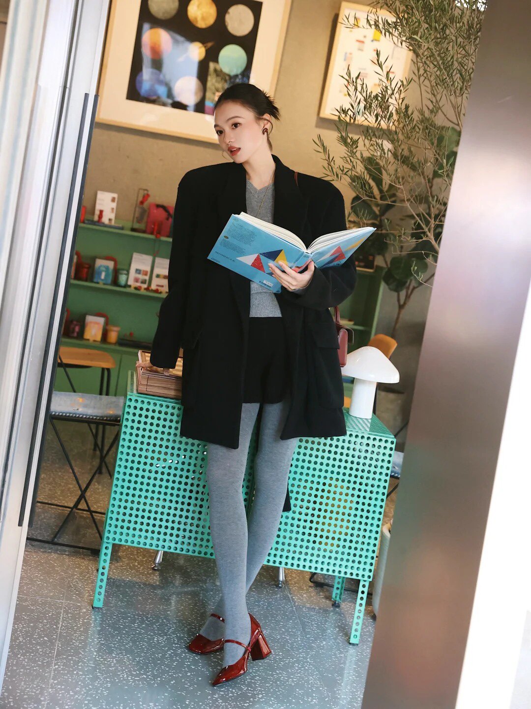 明星同款73hours「爱情小说」春季新式高跟鞋：玛丽珍与细跟的梦幻浪漫