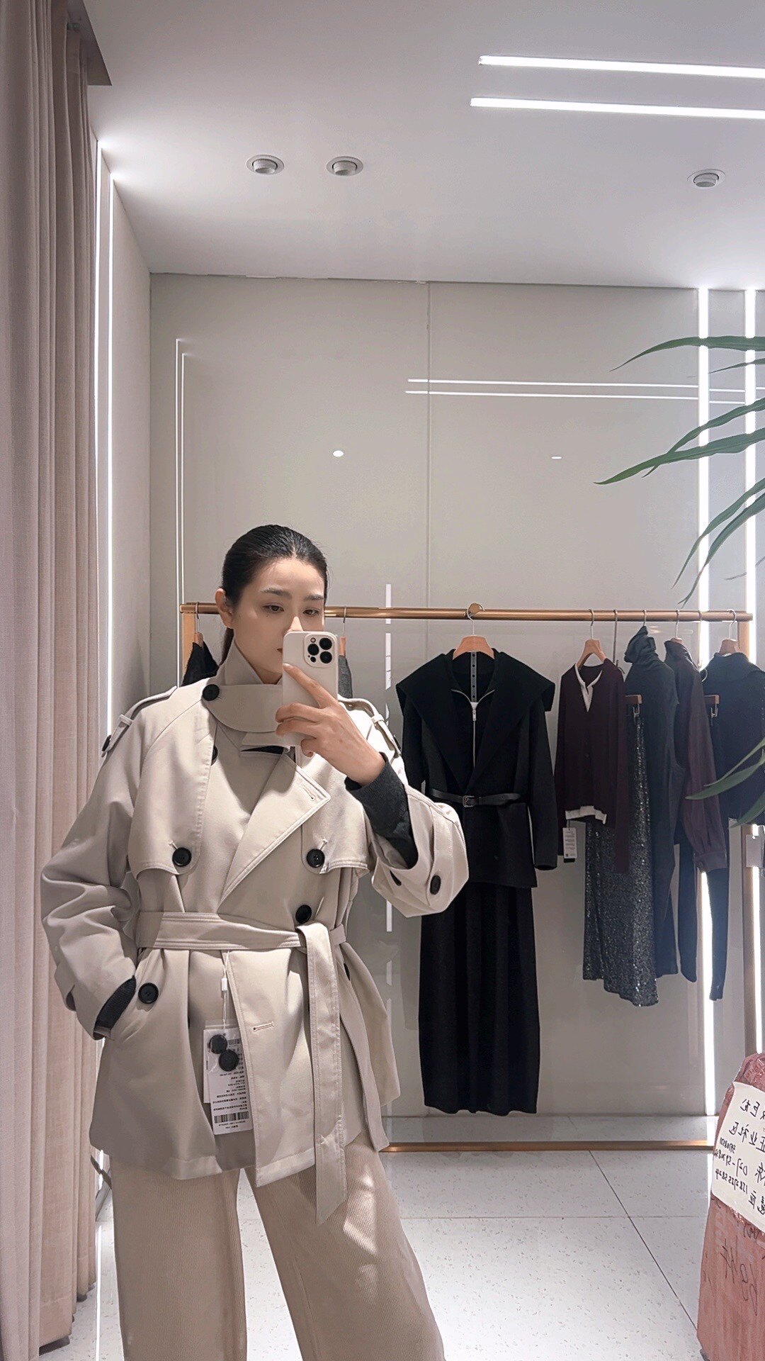 周淼ZHOUMIAO【巴黎旧梦2.0】风衣 经典廓形翻领设计复古优雅
