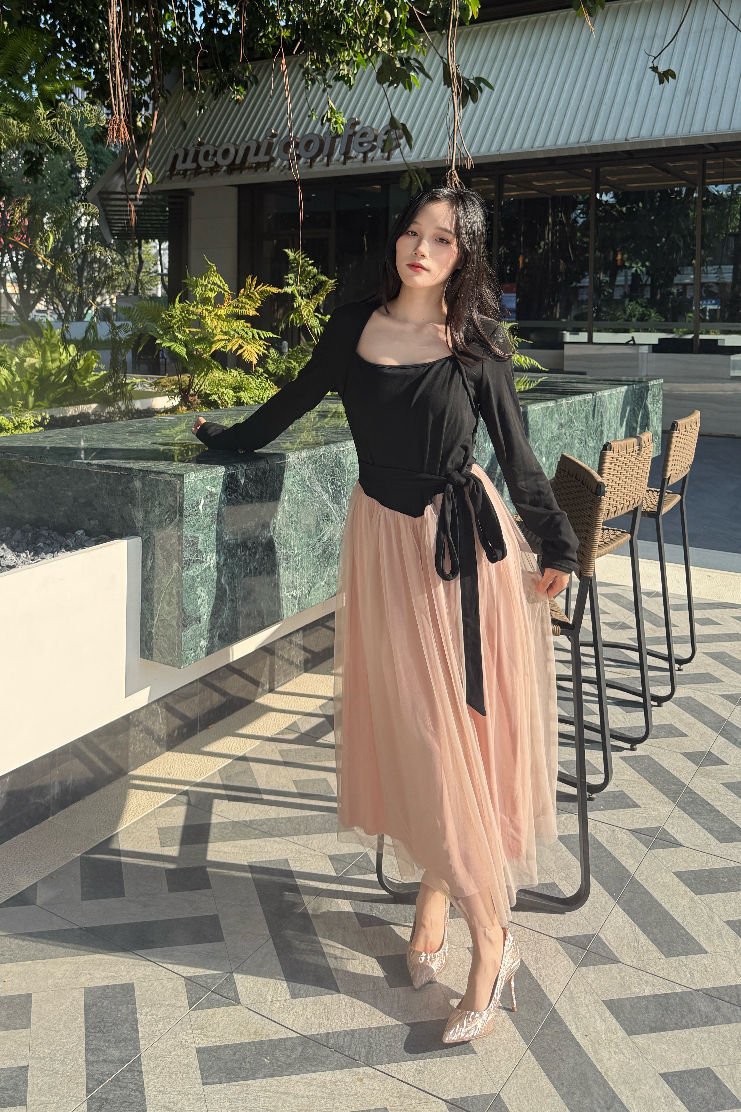 7or9明星同款婚鞋：秀禾婚纱两穿的人鱼姬舒适美学