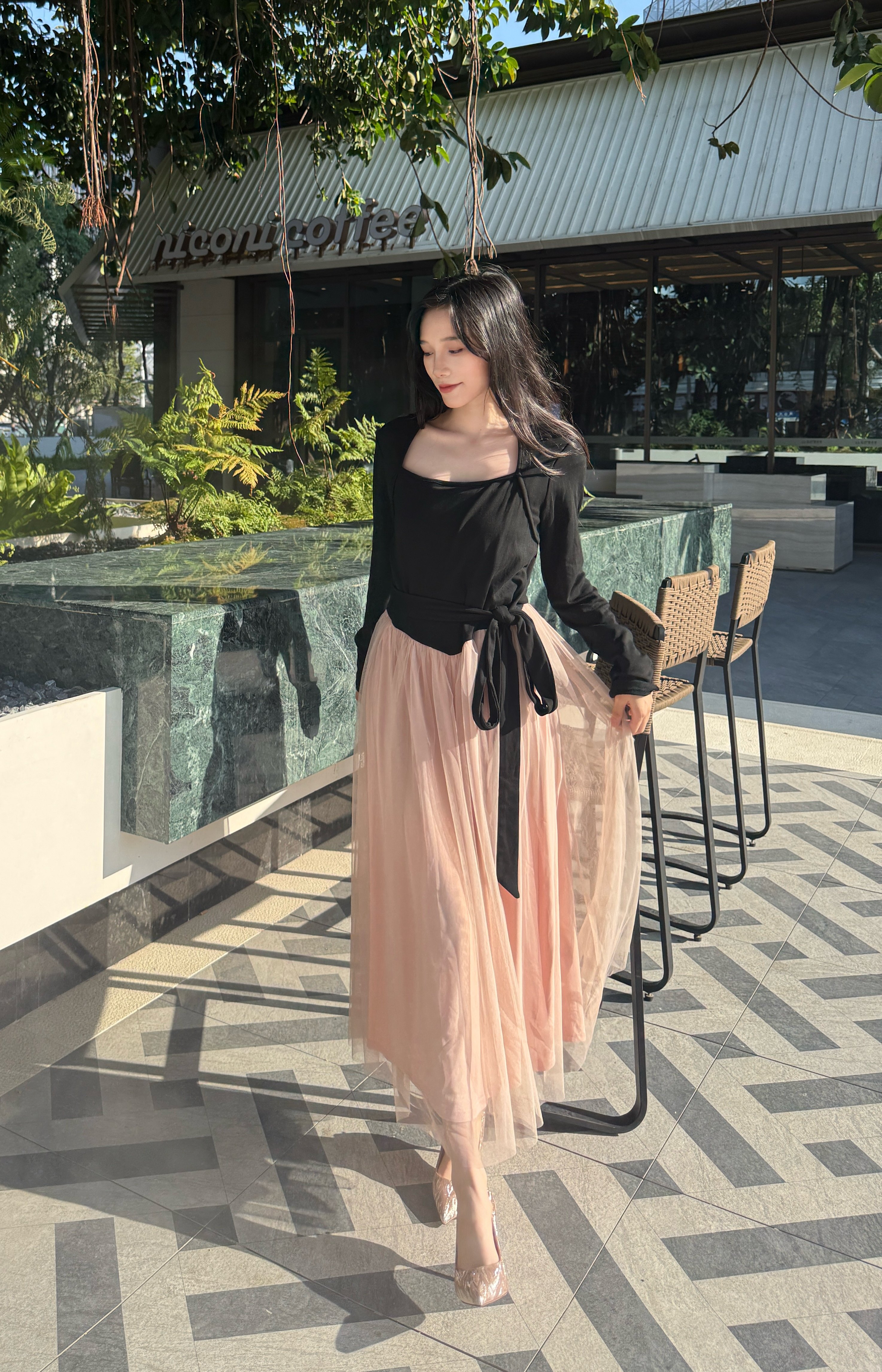 7or9明星同款婚鞋：秀禾婚纱两穿的人鱼姬舒适美学