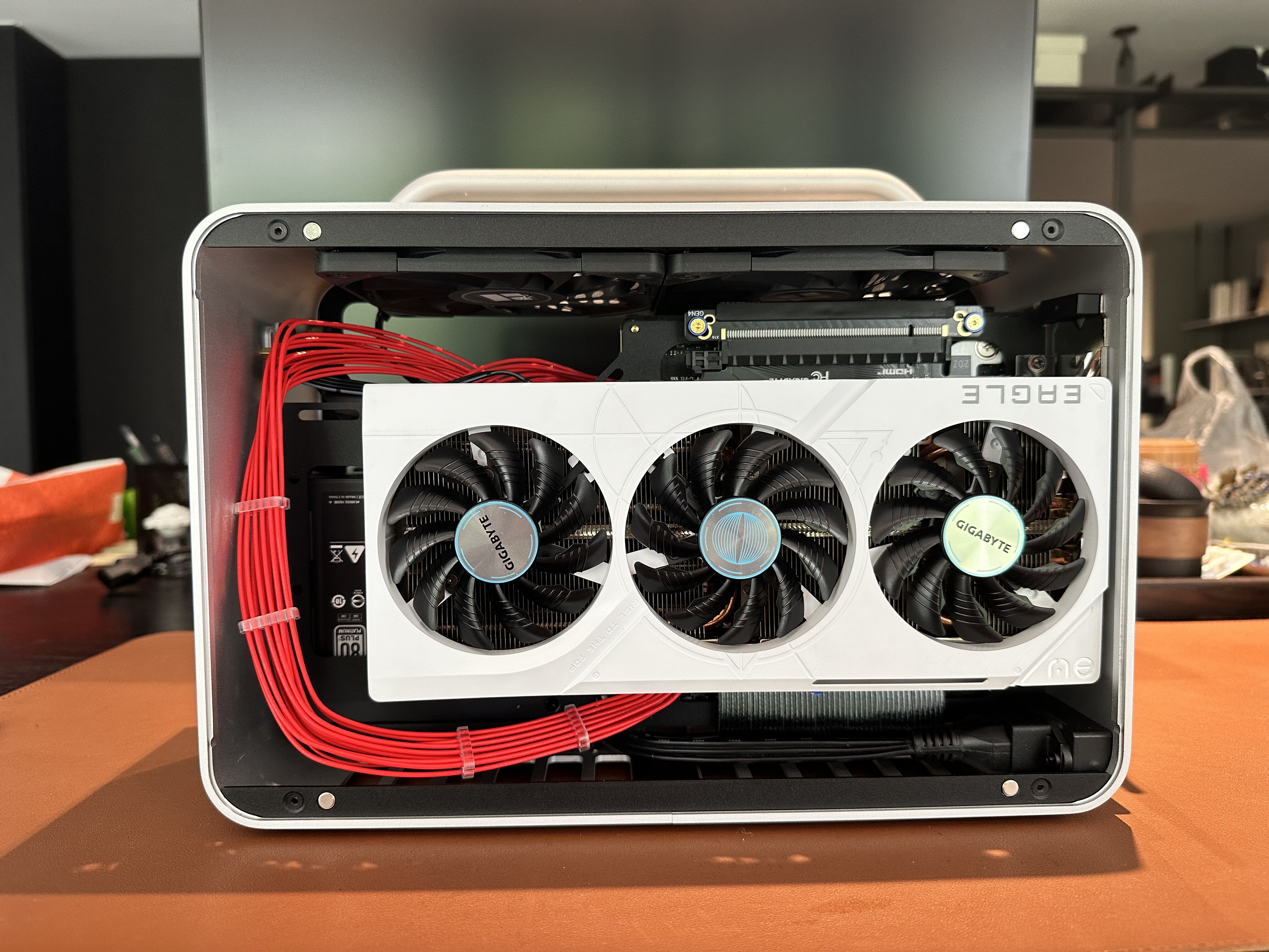 COOJ SF3机箱ITX便携手提铝合金CNC台式A4结构SFF桌面mesh风冷-淘宝 