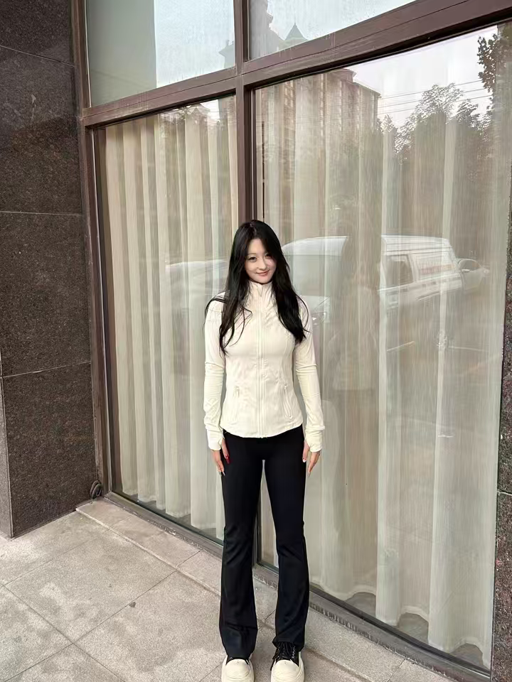 猫人春夏微喇瑜伽裤 弹力收腹提臀薄款防晒微喇裤脚修饰腿型更显直