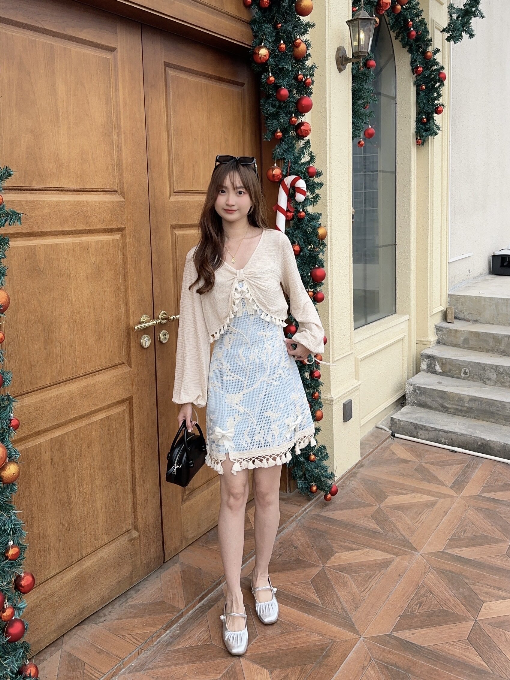 TATA他她超模玛丽珍鞋Y8GA6AQ6:银色平底的复古优雅密码