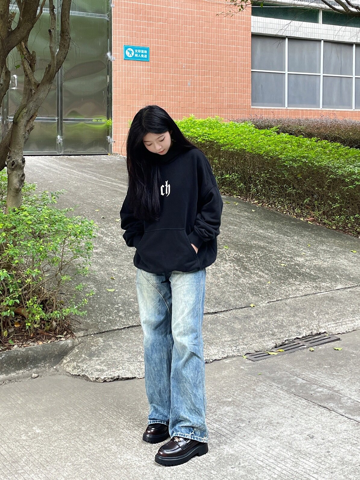 田曦薇同款百丽海鸥乐福鞋2.0 厚底增高设计拉长比例 真皮材质柔软亲肤