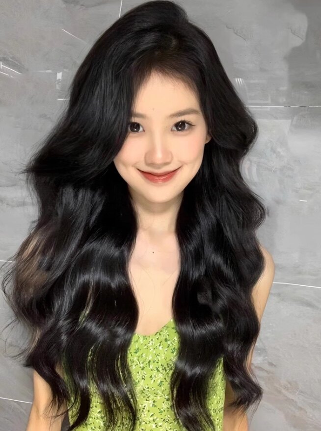 真我整顶全头套假发 大波浪卷发自然蓬松 蕾丝无痕隐形不露边 真发材质可烫染造型