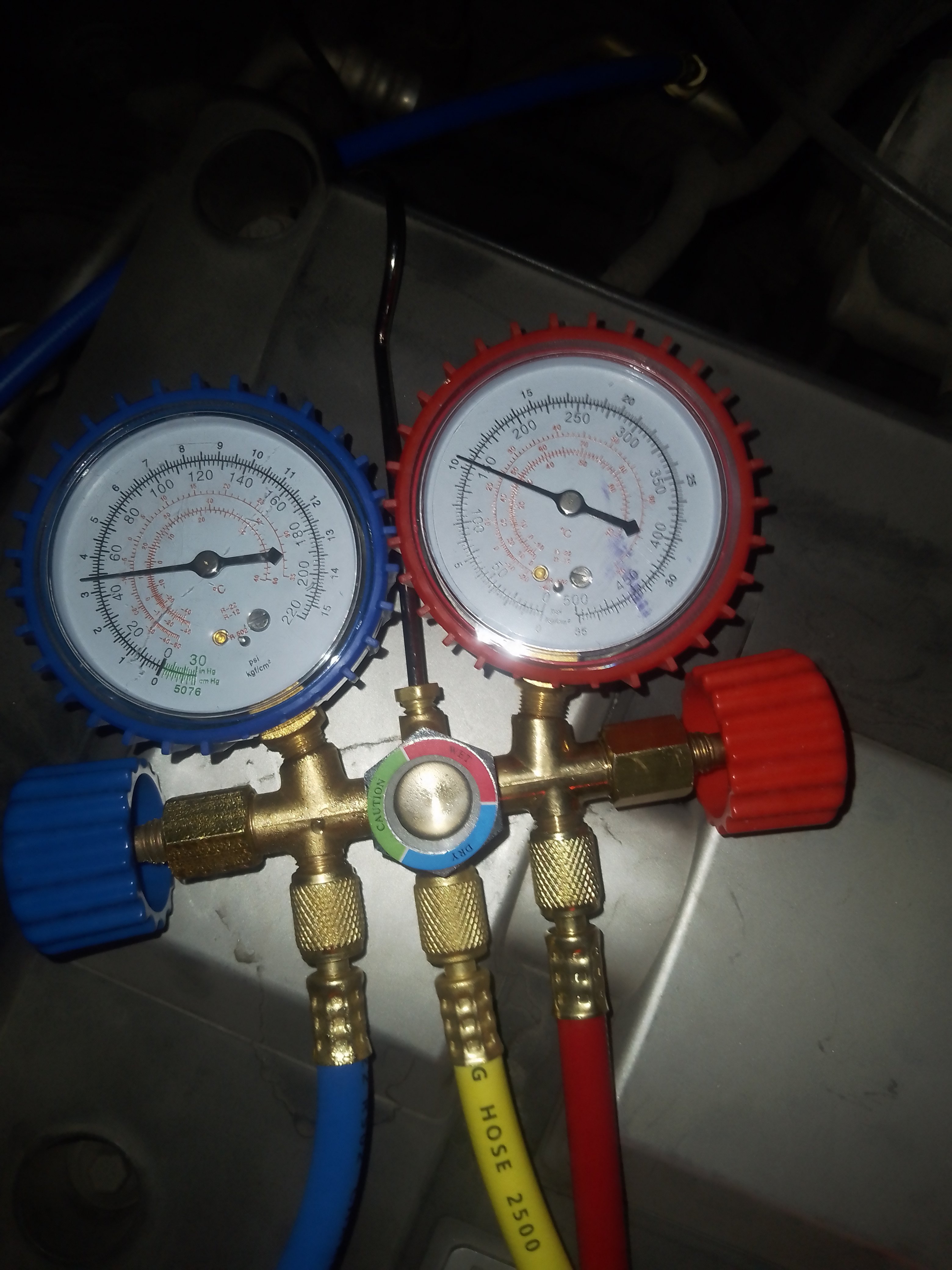 空调加氟工具套装含雪种压力表汽车空调双压力表快速型加氟表-Taobao-Tmall