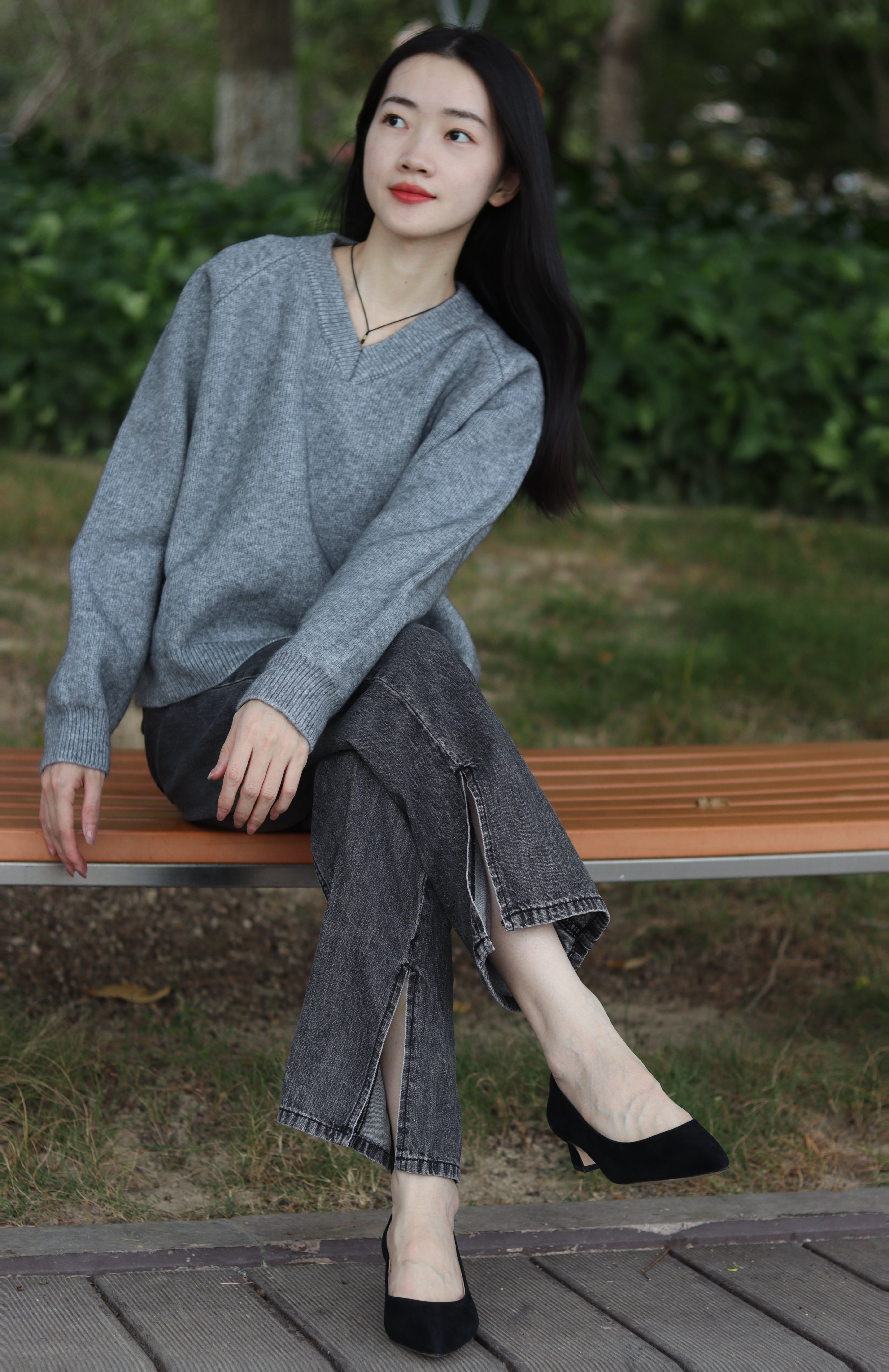 7or9黑色高跟鞋：空气棉"仙草"科技的职场舒适美学