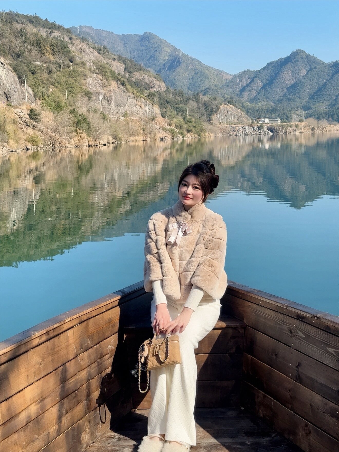 Kikimy「入春裤王」重磅机织格纹针织裤：高腰垂感的百搭显瘦美学