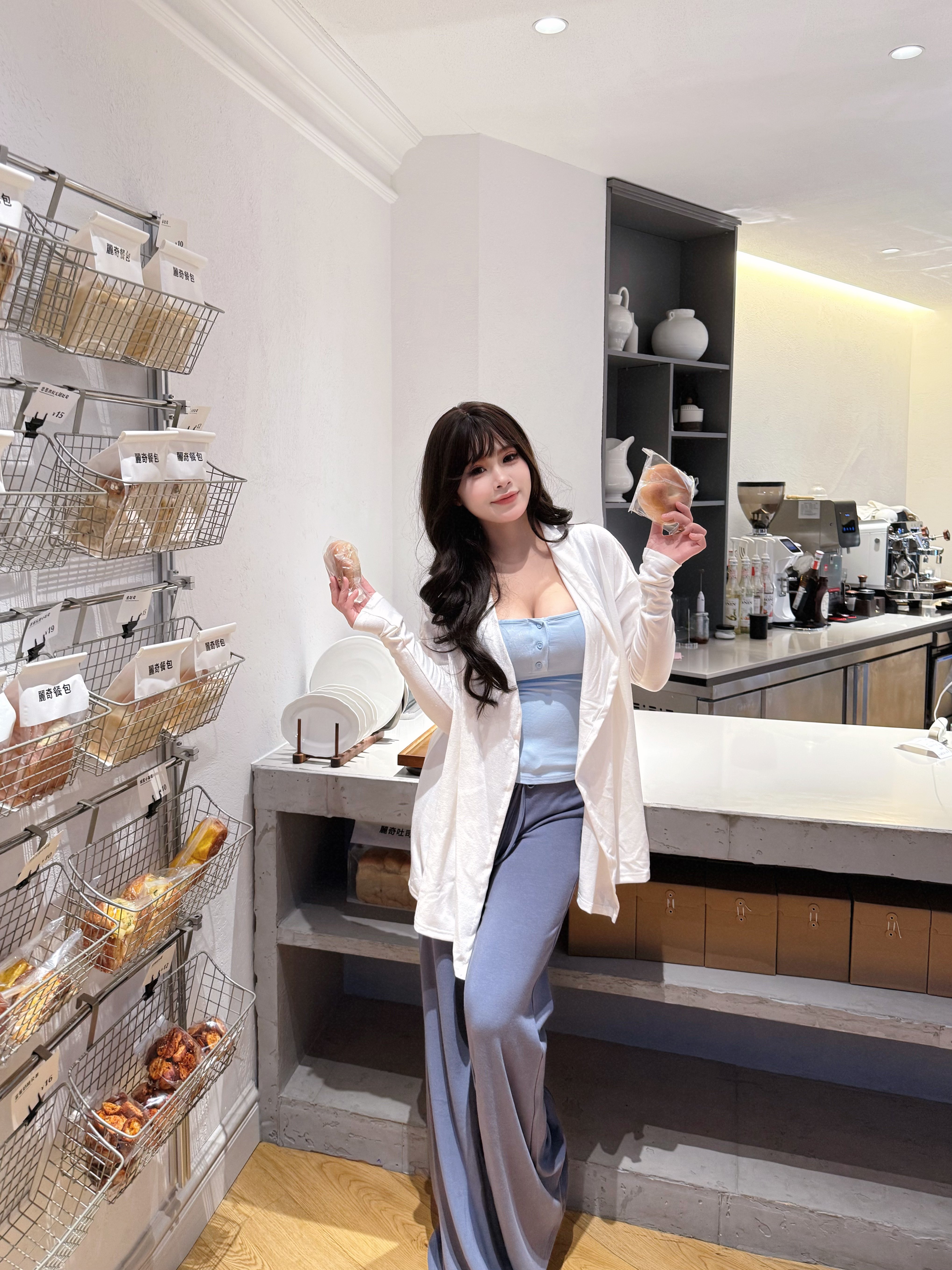 黑泽玄七2026春季微胖mm专属套装，吊带+开衫+休闲裤三件套宽松慵懒风遮肉显瘦