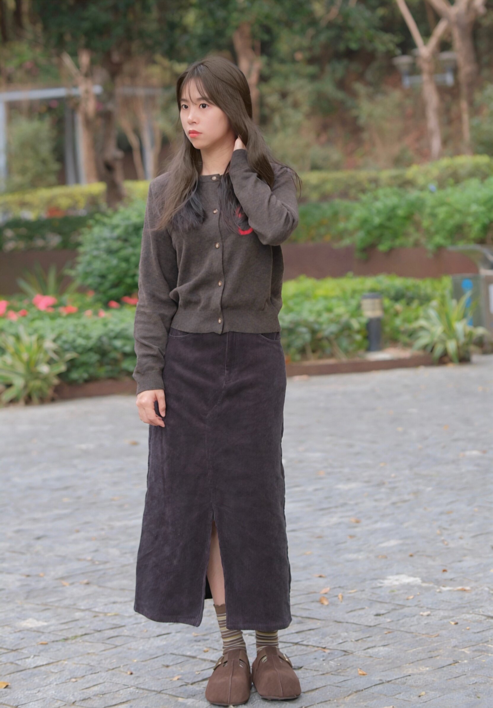 周雨彤同款百丽2代勃肯鞋 厚底花生吐司设计 软弹舒适如踩面包 包头可外穿休闲时髦