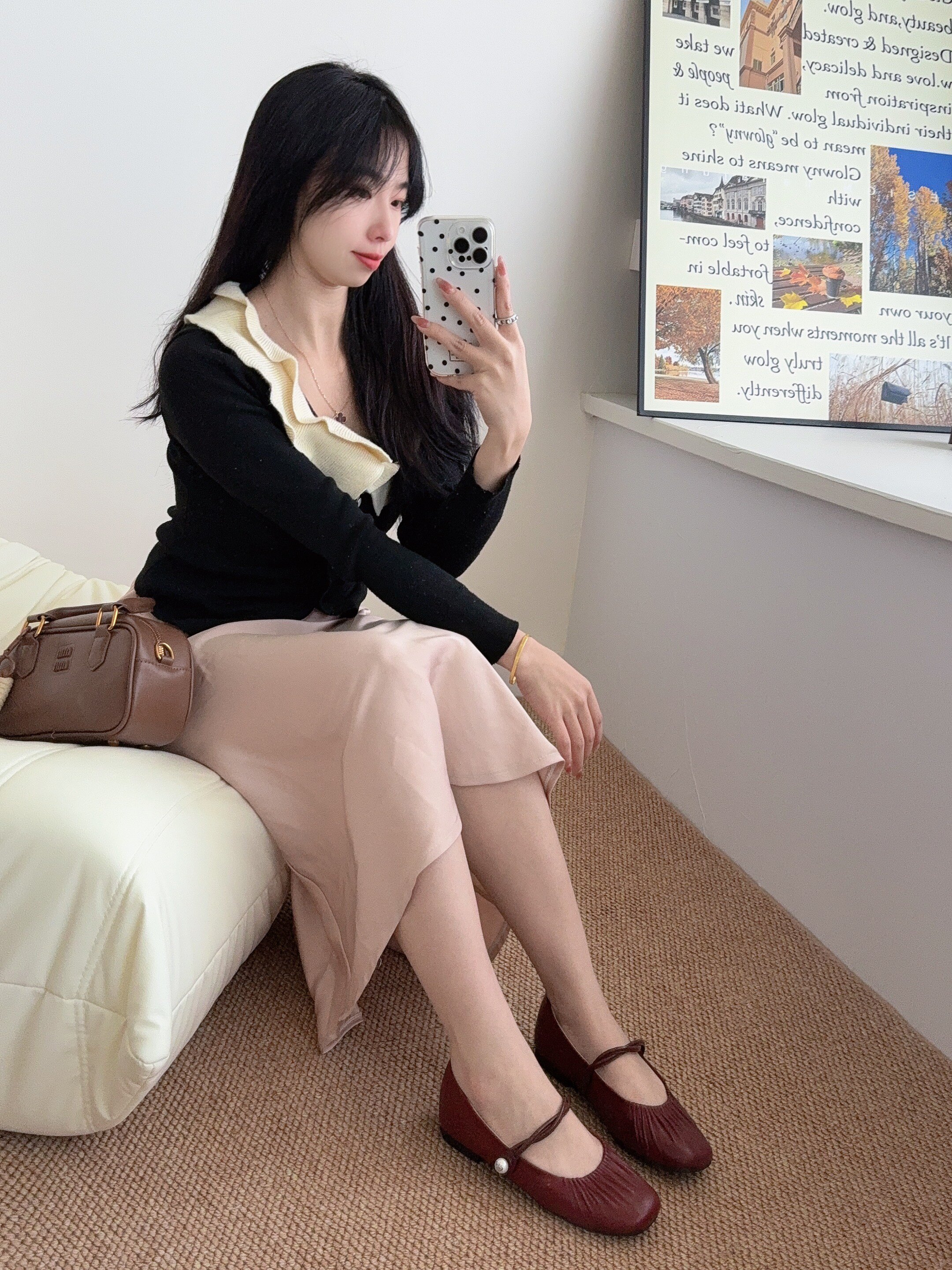 TATA他她超模玛丽珍鞋Y8GA6AQ6:银色平底的复古优雅密码