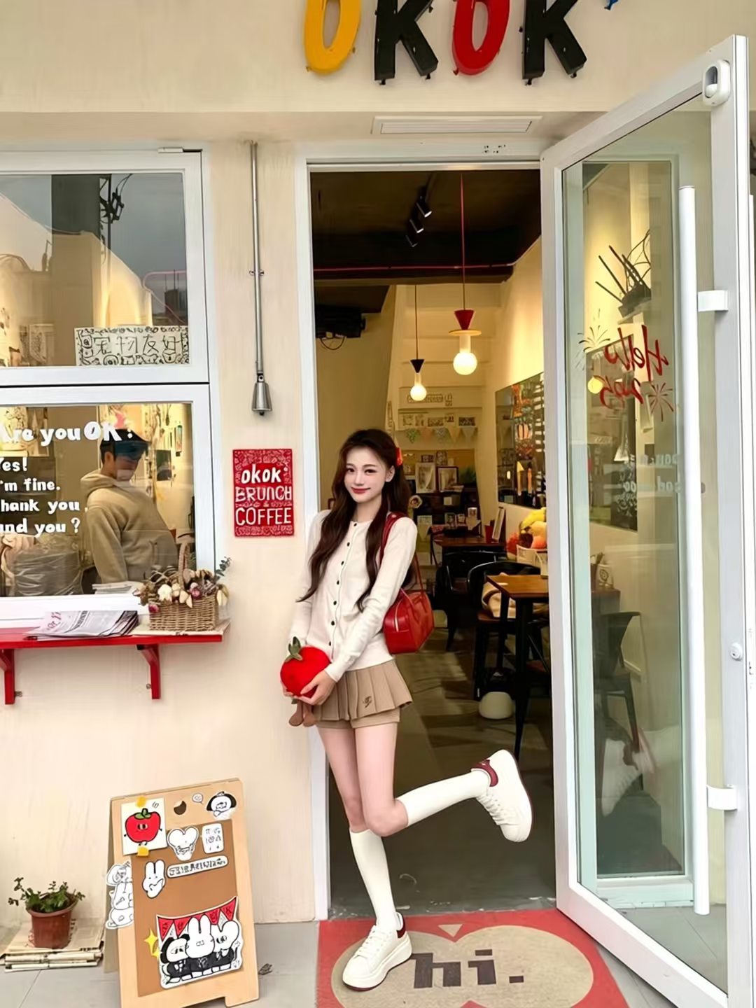 snowelf小个子真皮厚底小白鞋麦昆同款增高设计春夏透气不闷脚休闲板鞋百搭