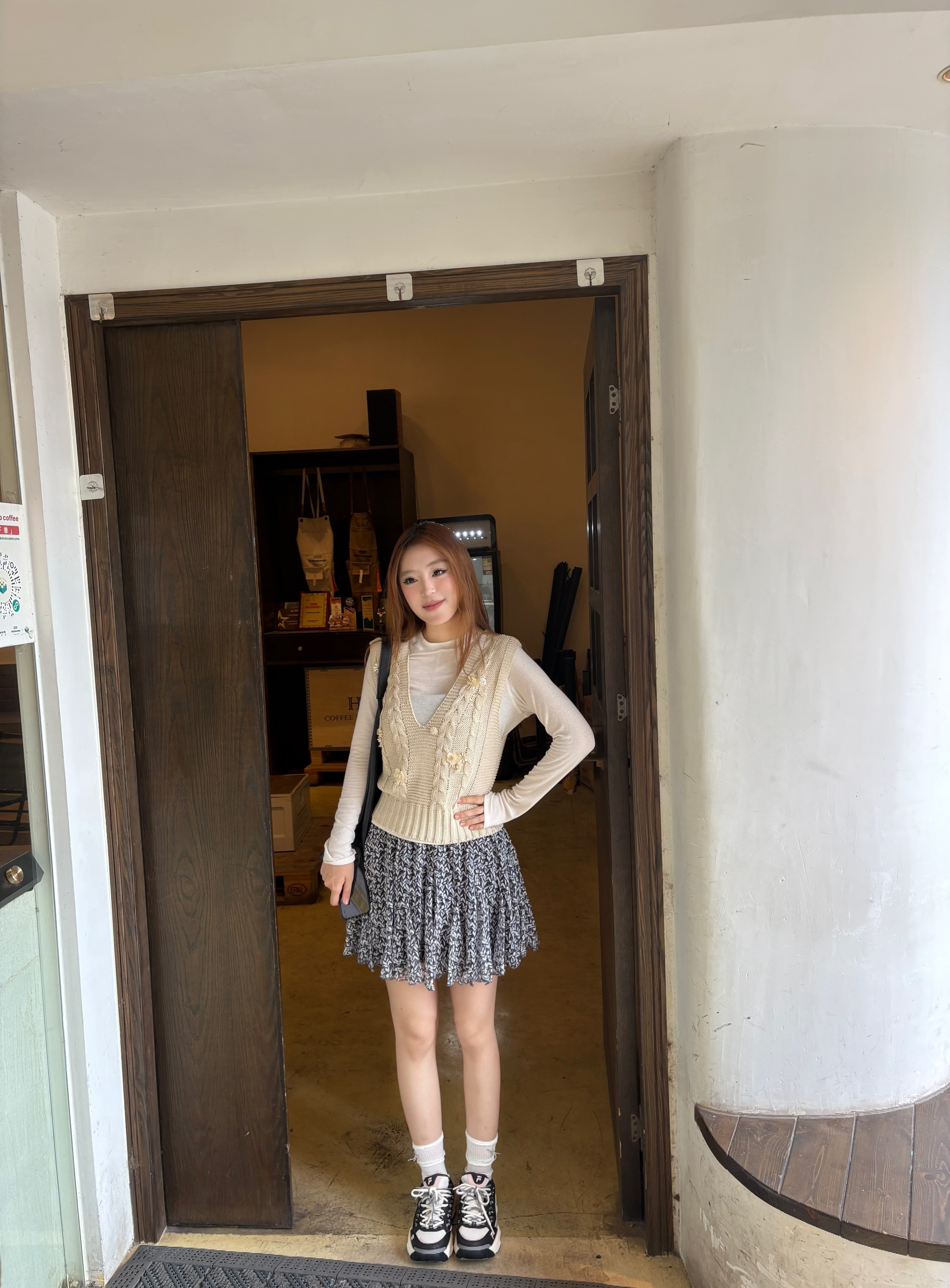 ELLE夏季法式碎花伞裙A字版型遮肉显瘦 碎花图案清新浪漫小众设计别致不撞款