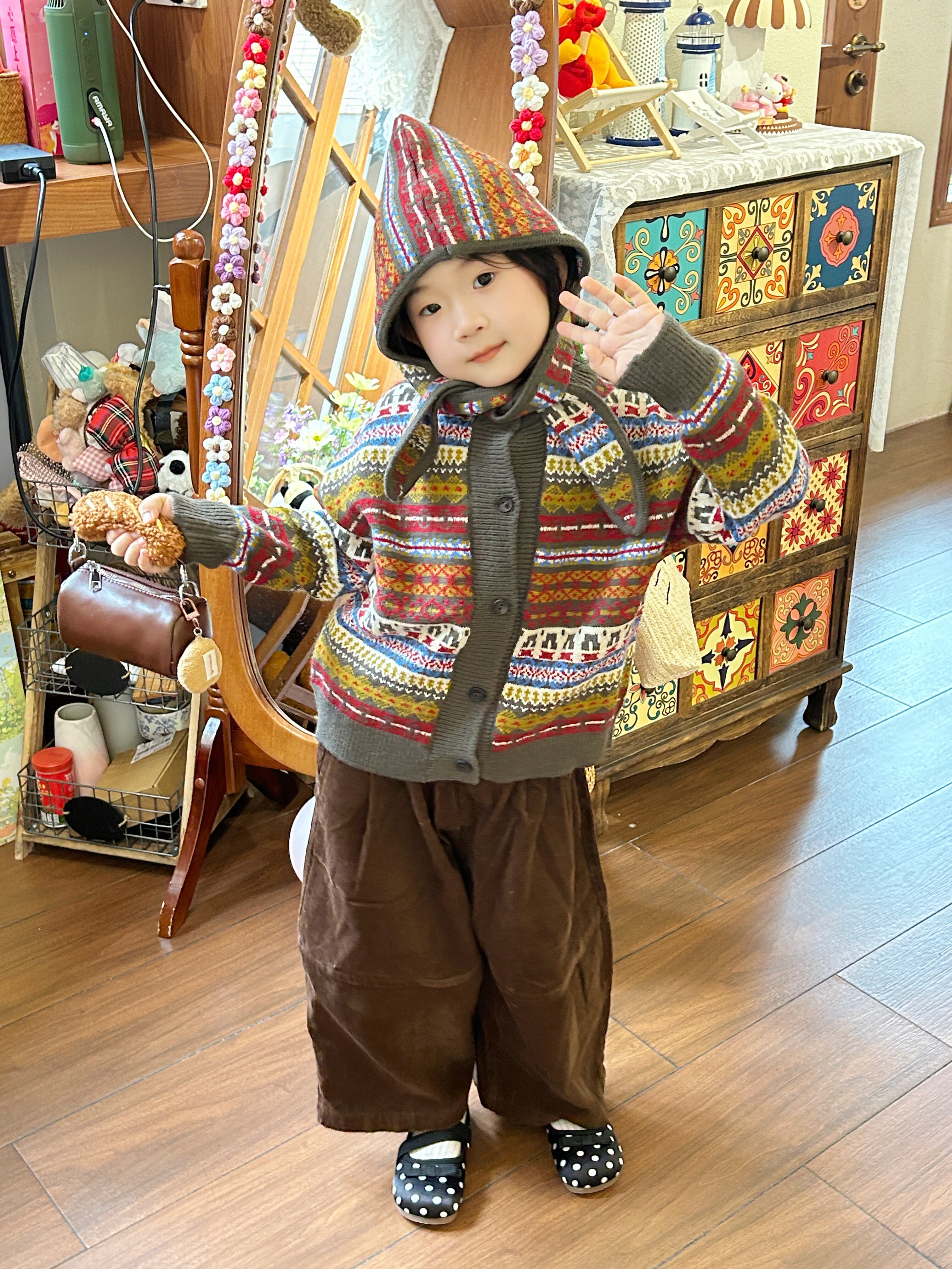 Customer photo for Coffee Brown, 120cm