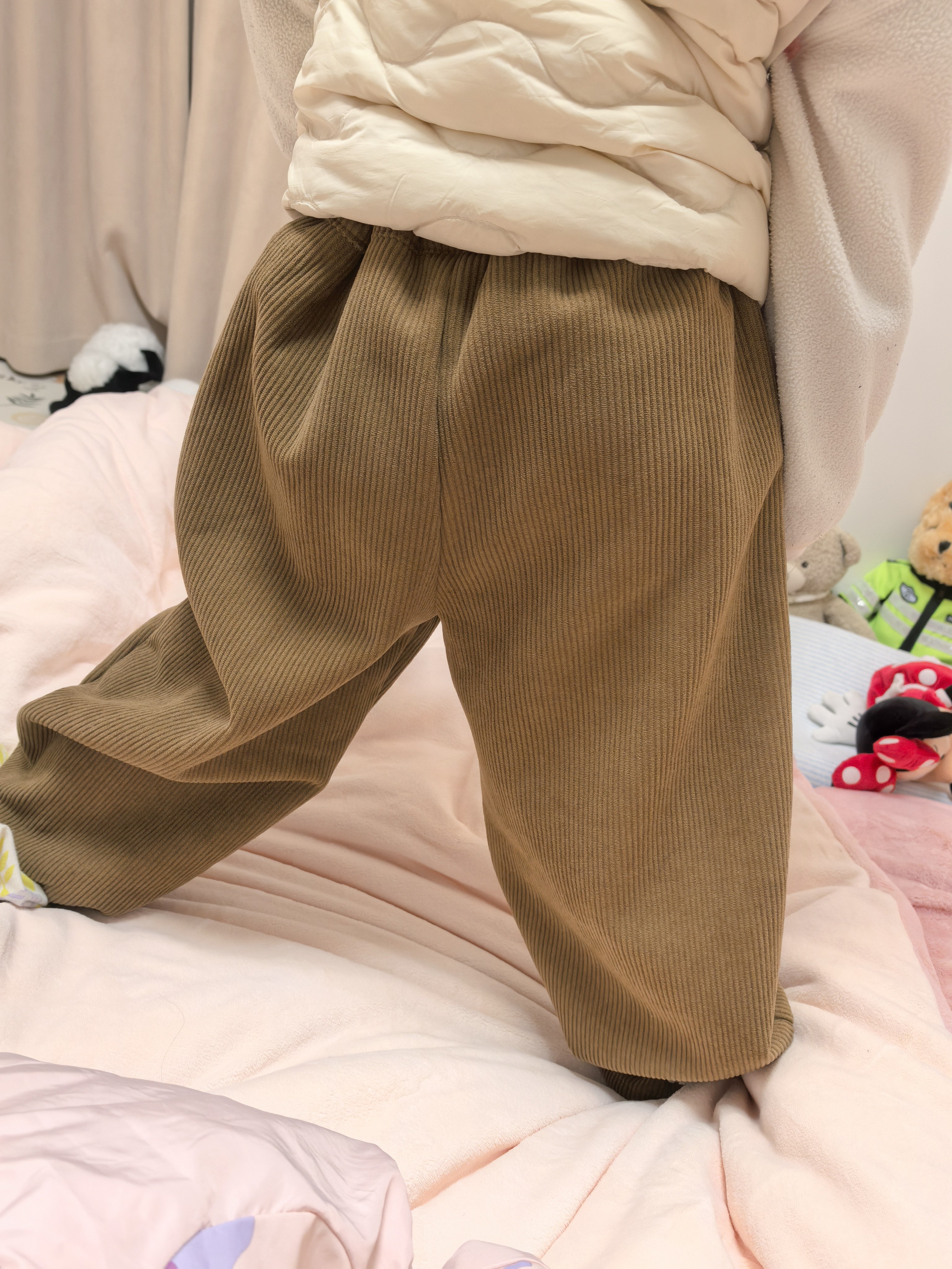 Customer photo for Khaki (Fleece-Lined), 120cm