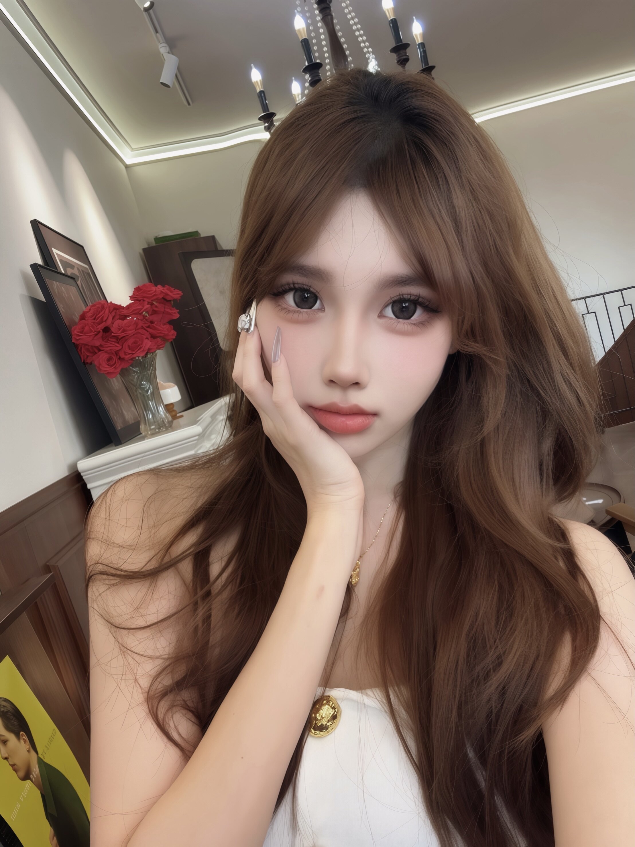 luna潞娜性感抹胸上衣 秋冬背心修身显瘦 自带胸垫省心方便 内搭外穿都时髦