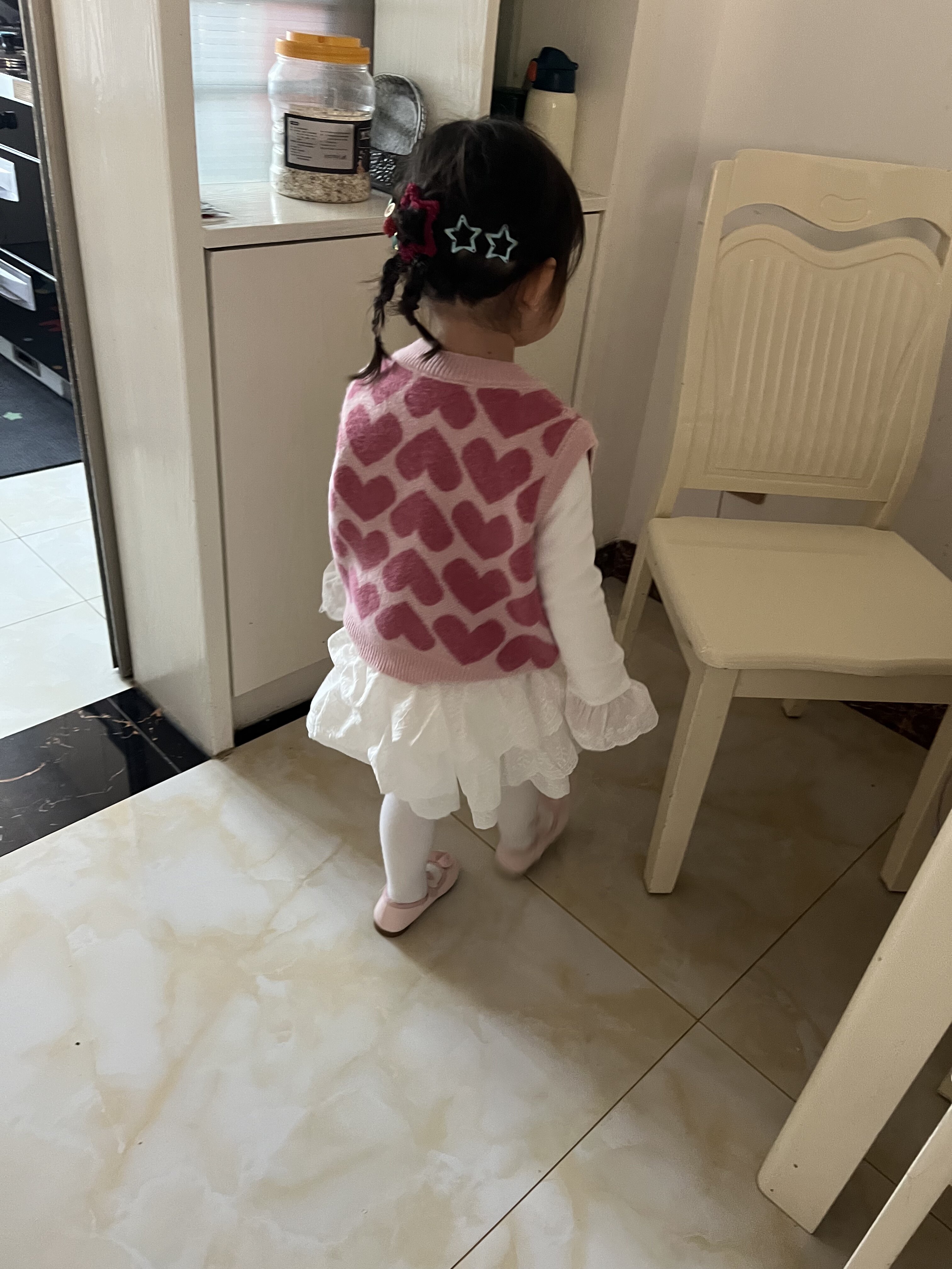 Customer photo for White Dress Only, 100cm