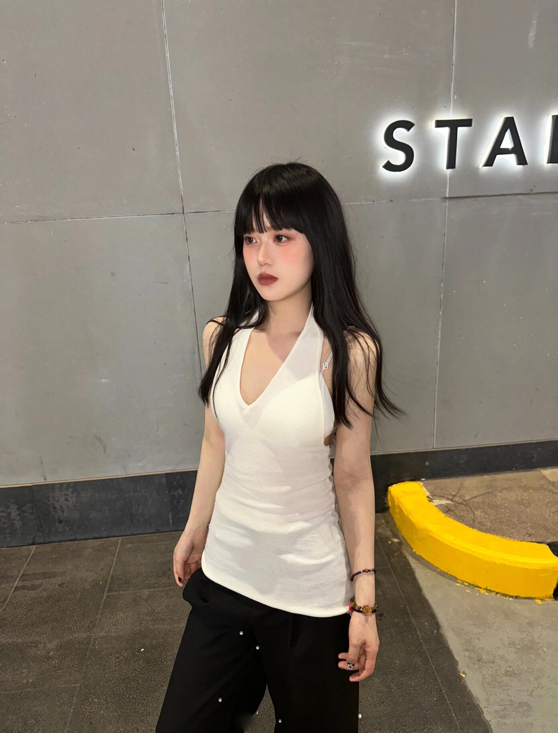真我黑长直漫画齐刘海假发套 全真发整顶设计 自然隐形无痕贴合 长发飘逸顺滑