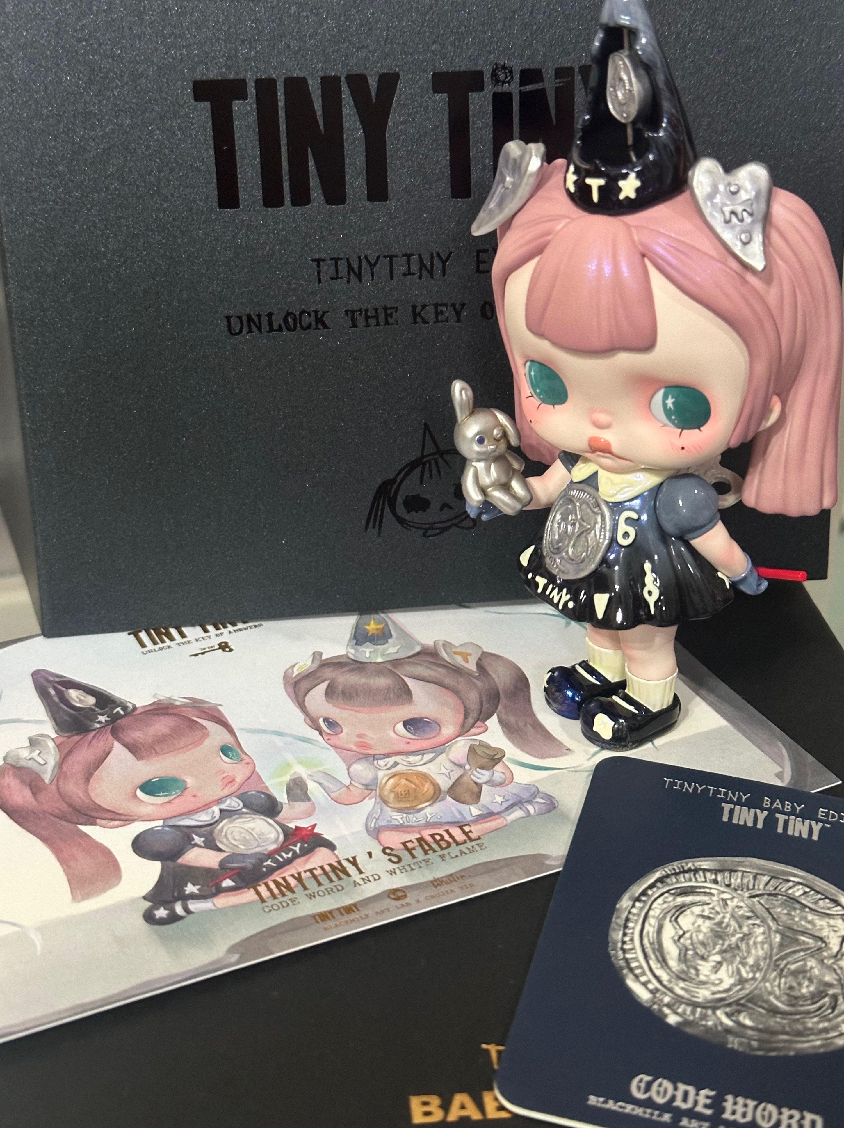 POPMART泡泡玛特2025北京PTS展会限定TINYTINY维度标记潮玩手办