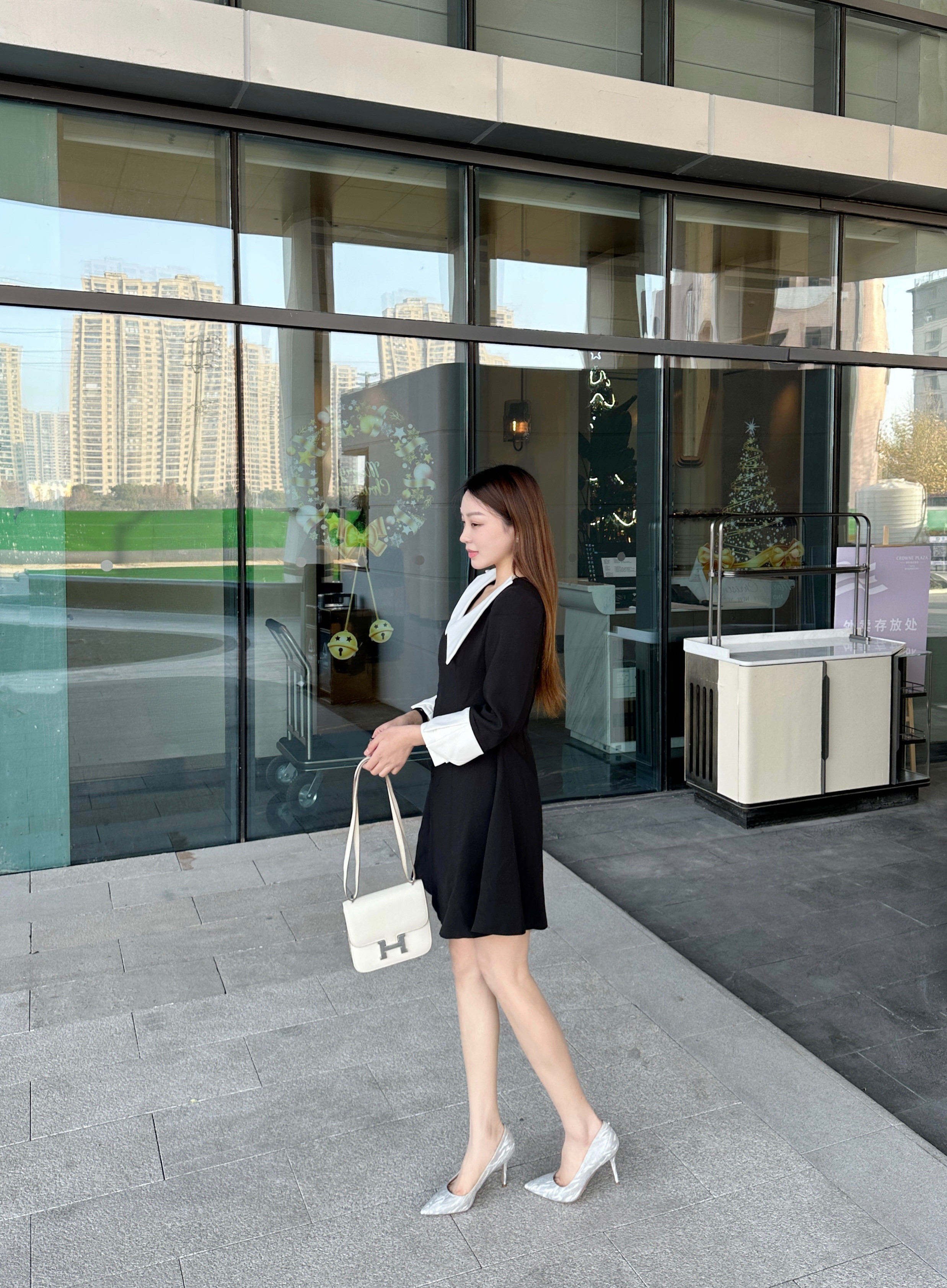 7or9明星同款婚鞋：秀禾婚纱两穿的人鱼姬舒适美学