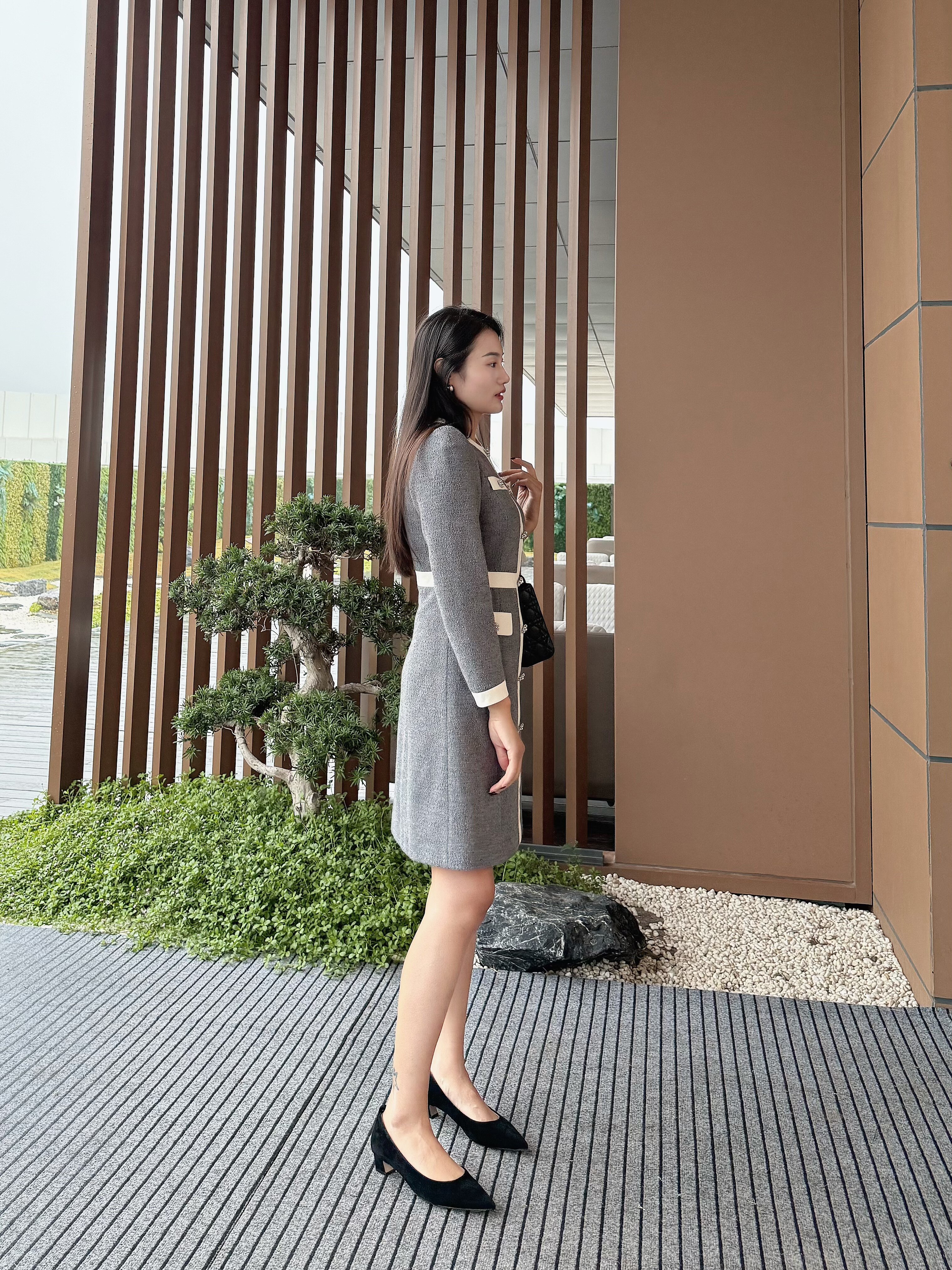 7or9黑色高跟鞋：空气棉"仙草"科技的职场舒适美学