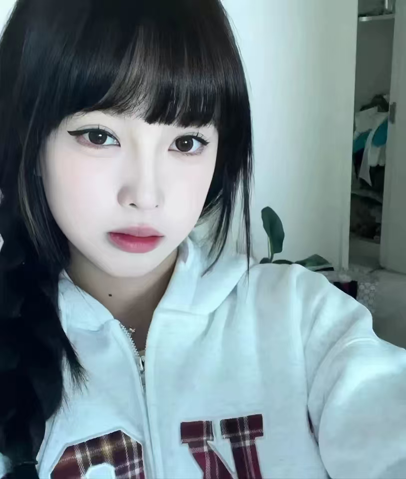 真我黑长直漫画齐刘海假发套 全真发整顶设计 自然隐形无痕贴合 长发飘逸顺滑