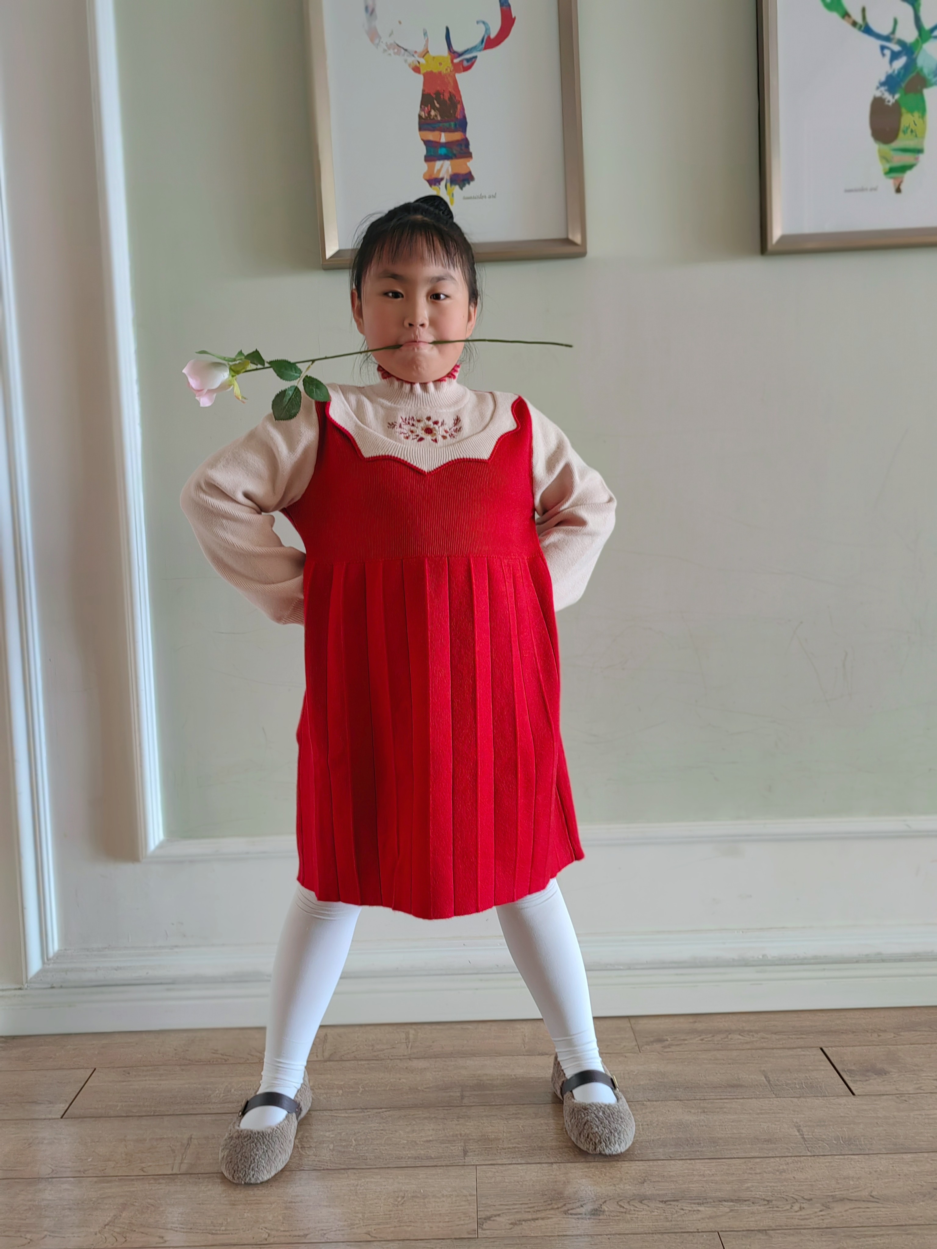 Customer photo for Red, 160cm