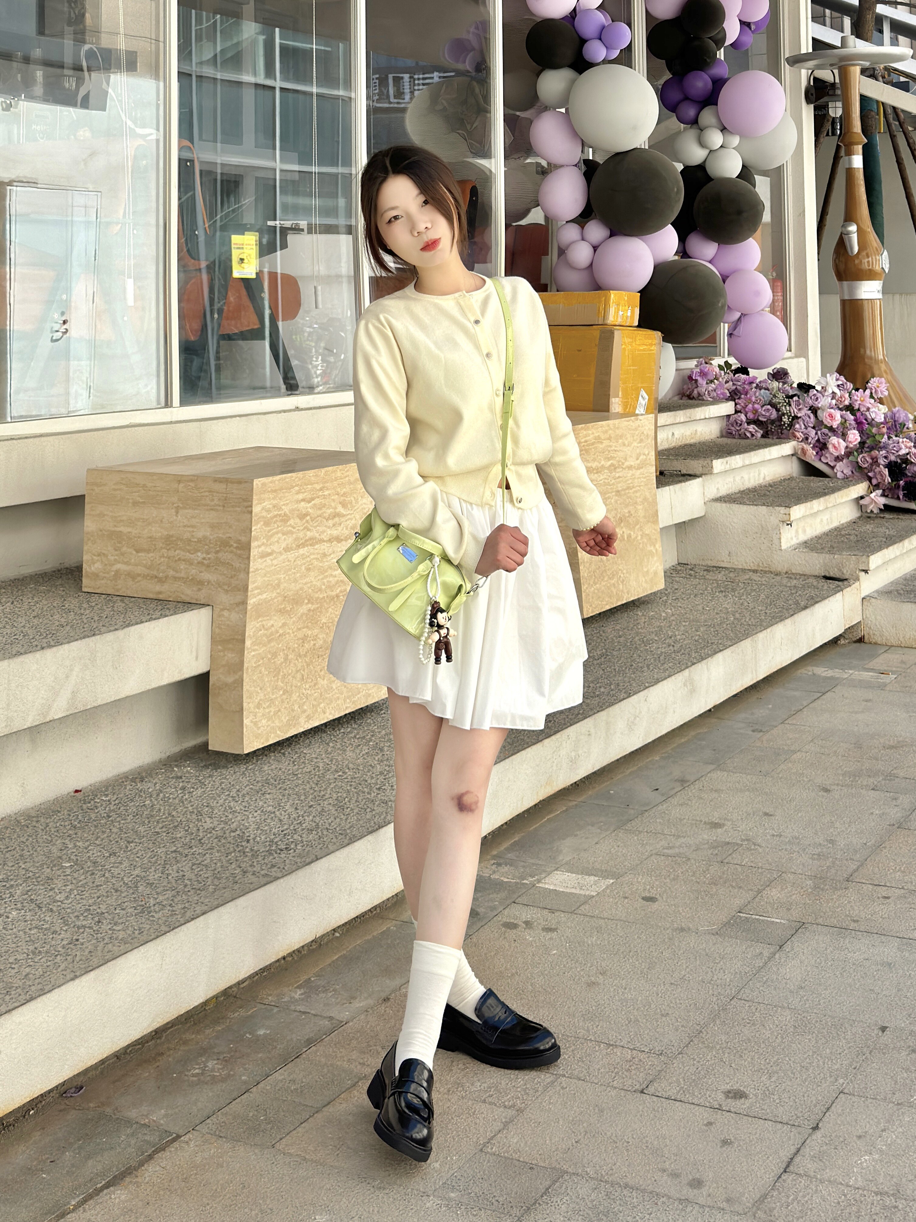 田曦薇同款百丽海鸥乐福鞋2.0 厚底增高设计拉长比例 真皮材质柔软亲肤