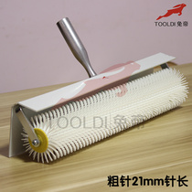  Rabbit Emperor brand cement flat epoxy construction tool 21mm needle length defoaming roller defoaming roller PVC