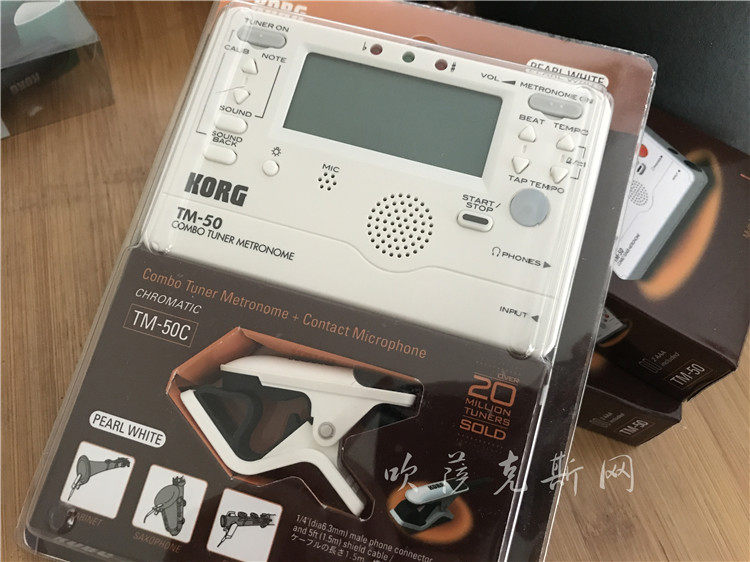 Japanese KORG TM-60 TM60C saxophone music universal tuner metronome tuner table