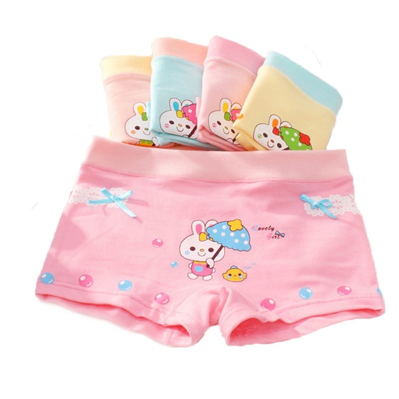 Korean version of girls one, two, three and a half years old, 2-3 children, 4 children, 5 squares, 6 panties, 7 women's shorts, 8 girls