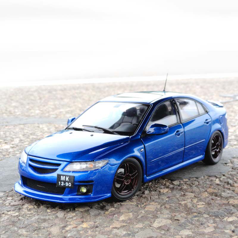 Модель машины 1：18 马自达 rx7 fc fd 3 6 合金汽车模型改装订制作生日礼物