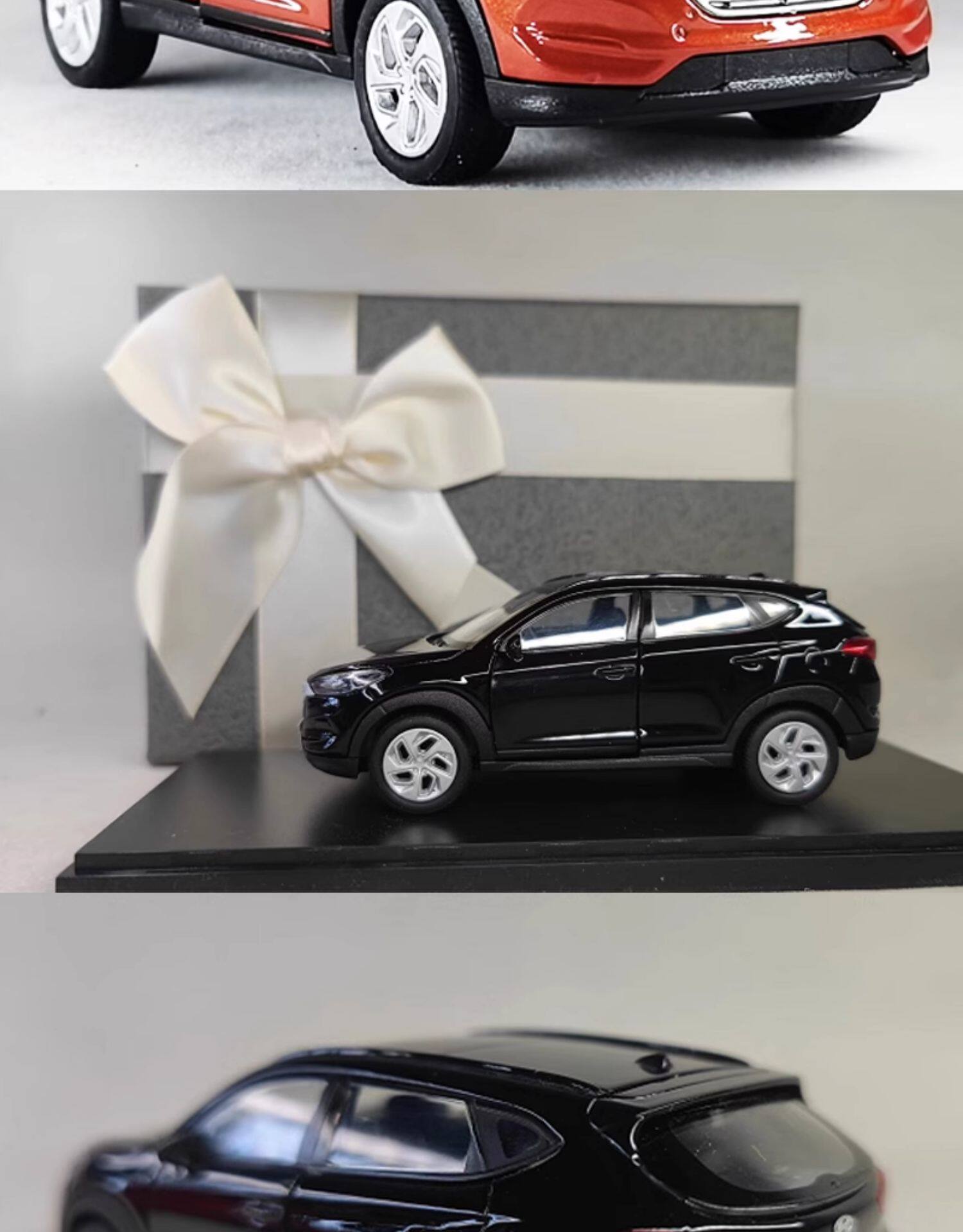 Модель машины 1 36北京现代胜达途胜领动酷派伊兰特瑞纳ix35模型饰品汽车摆件 WELLY