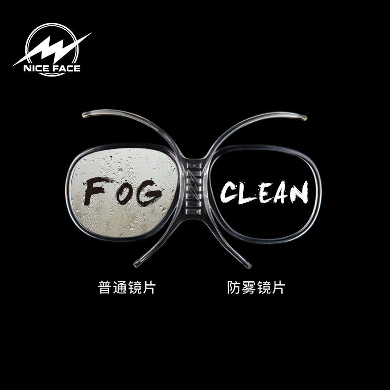 NICEFACE ski glasses adapter butterfly shaped myopia frame VR glasses myopia frame can be equipped with myopia