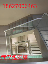 Wuhan factory direct sales glass guardrail package to install balcony railings