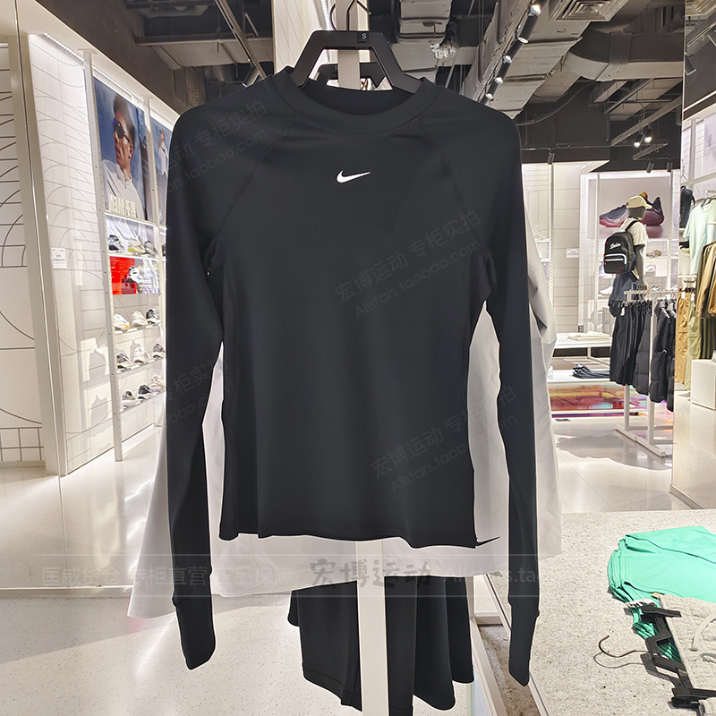 Nike Women's 2025 Winter Pro Fitness Running Quick-Drying Sports Tight T-Shirt Fv7846-010-100-499
