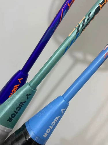 Victor Victory Badminton Racket Single Shot Full Carbon Fiber High Found Attensive TK HMR Big Hammer