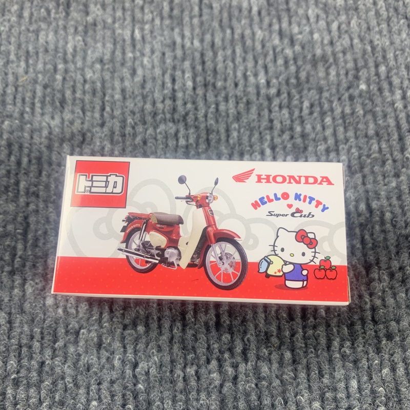 Domeka Kitty Cat X Honda Limited Edition Motorcycle Alloy Model Toy