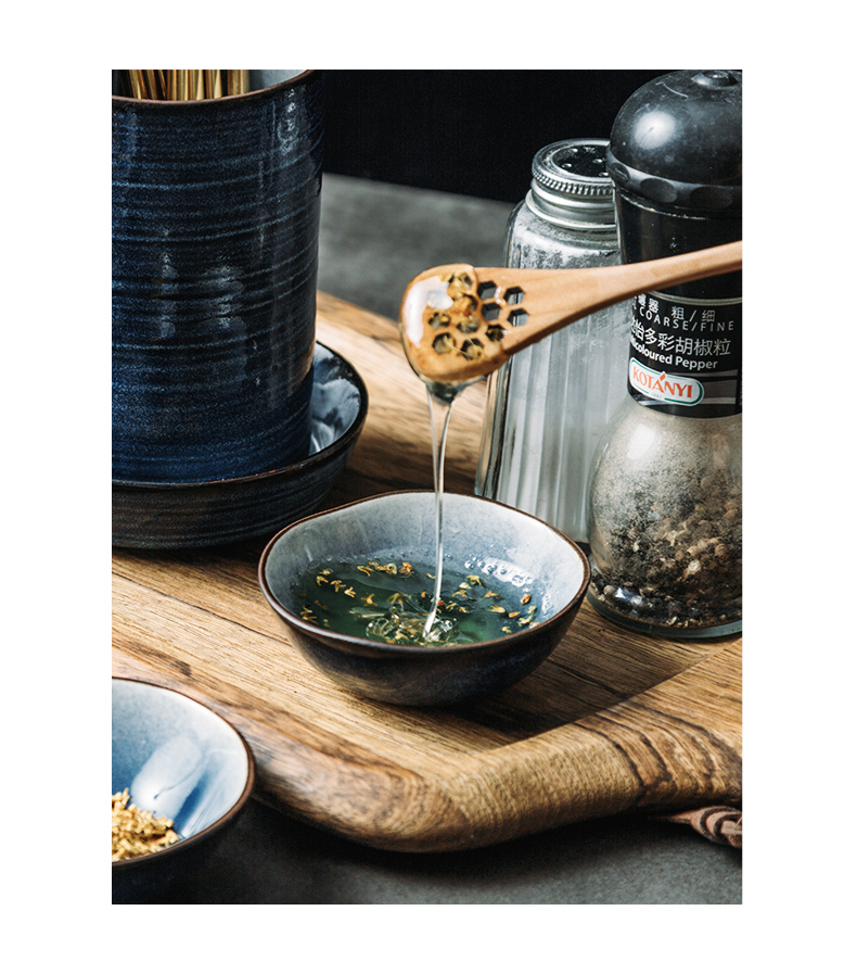 Porcelain soul home Nordic ceramic dish seasoning sauce dish plate vinegar creative contracted chafing dish seasoning disc of small dishes
