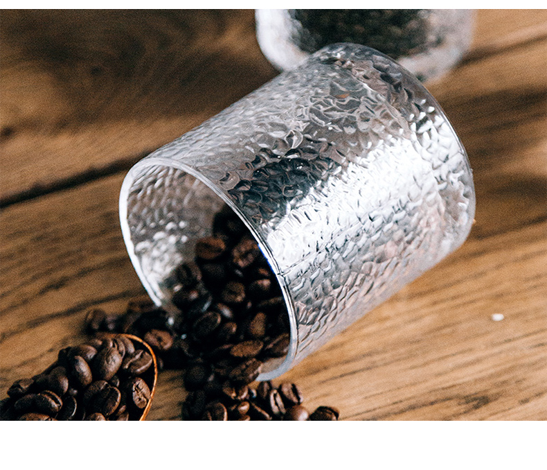 Porcelain soul snack jars, glass storage jar of northern wind food the receive dried fruit tea coffee beans seal GuanPing son