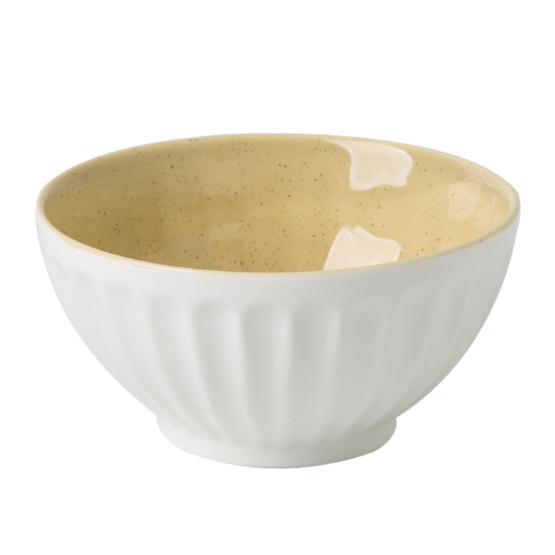 Creative household jobs ceramic cup noodles in soup bowl steak fruit bowl dessert dishes cup contracted move tableware