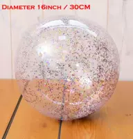 Прозрачные блестки для ногтей, диаметр 28мм, 28см