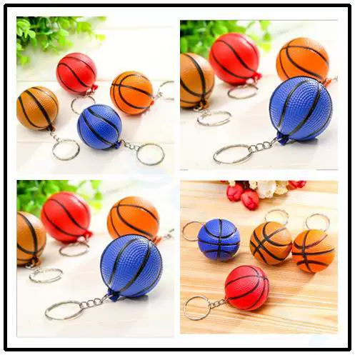 Баскетбольная пластиковая маленькая подвеска, баскетбольный брелок, аксессуар, школьный сувенир, подарок на день рождения