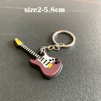 Музыкальные инструменты, брелок, гитара, 1 шт