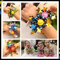  Childrens festival performance dance props Adult kindergarten dance wrist flower opening ceremony admission bell bracelet